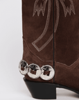 Palm Star Western Dark Chocolate Boots